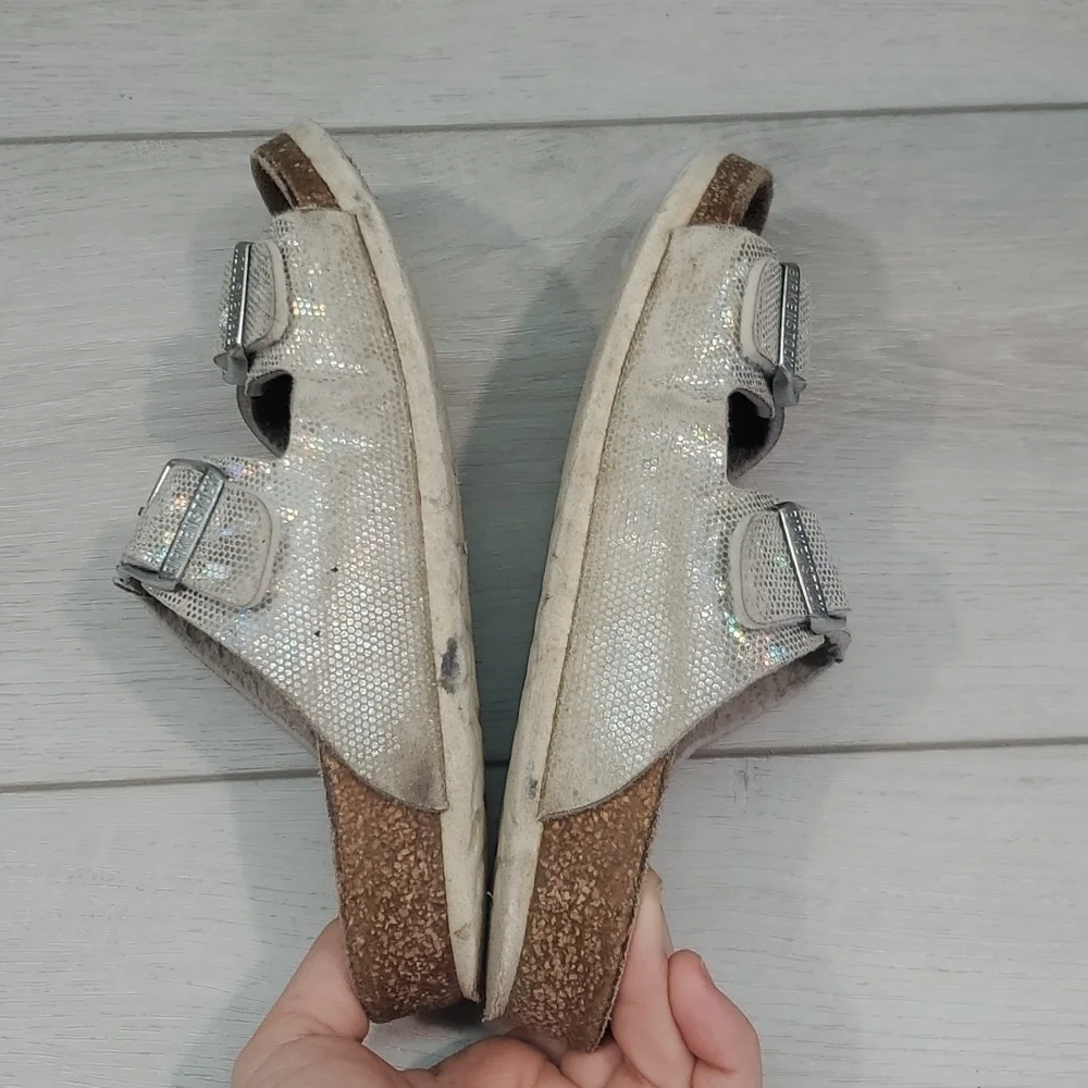 Birkenstock Kids Arizona Loafer Slip on Shoes sz  32/1-1.5